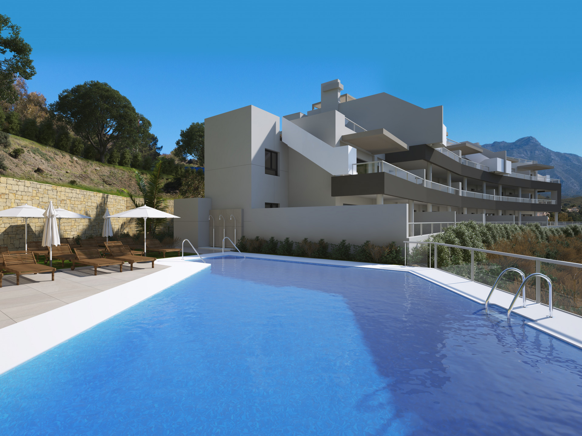 New complex of modern 3 bedroom apartments for sale in La Quinta - Nueva Andalucia – Marbella.