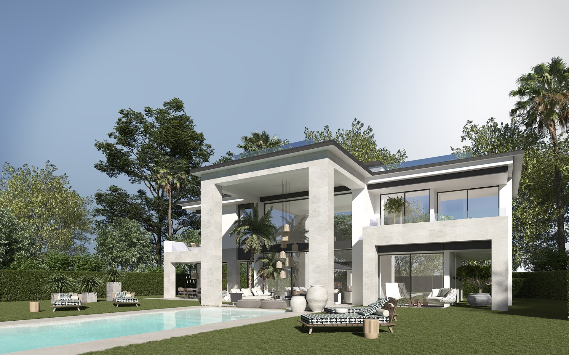 Modern villa for sale in Nueva Andalucia - Puerto Banus