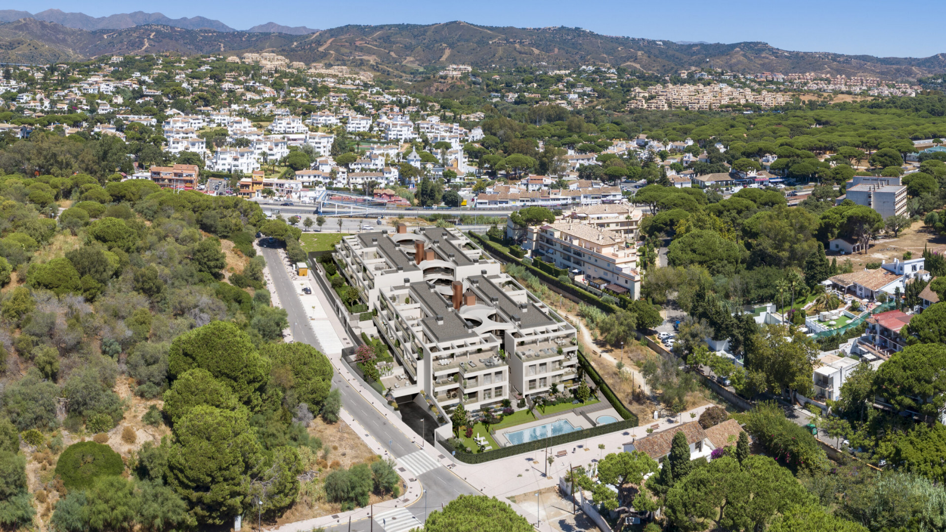 Off plan appartementen en penthouses te koop in Elviria - Marbella Oost.