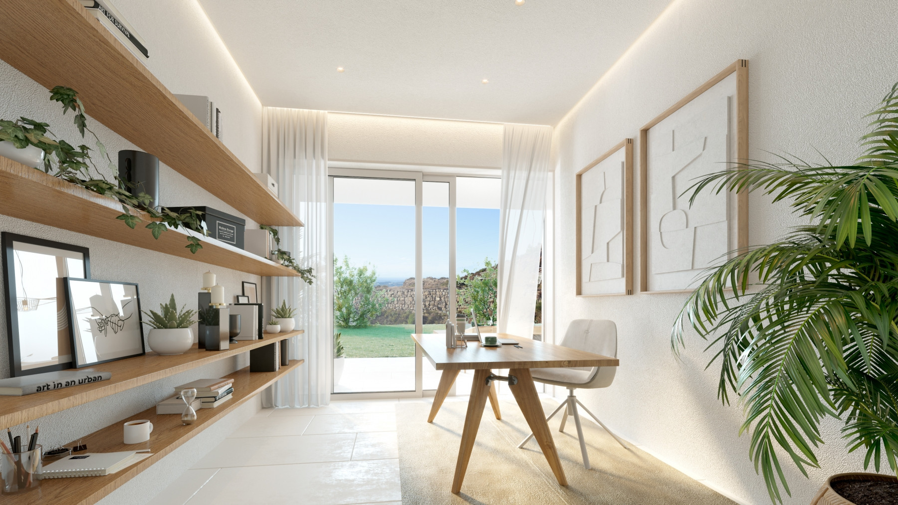 Modern styled off-plan apartments and penthouses for sale in Reserva del Higuerón - Fuengirola