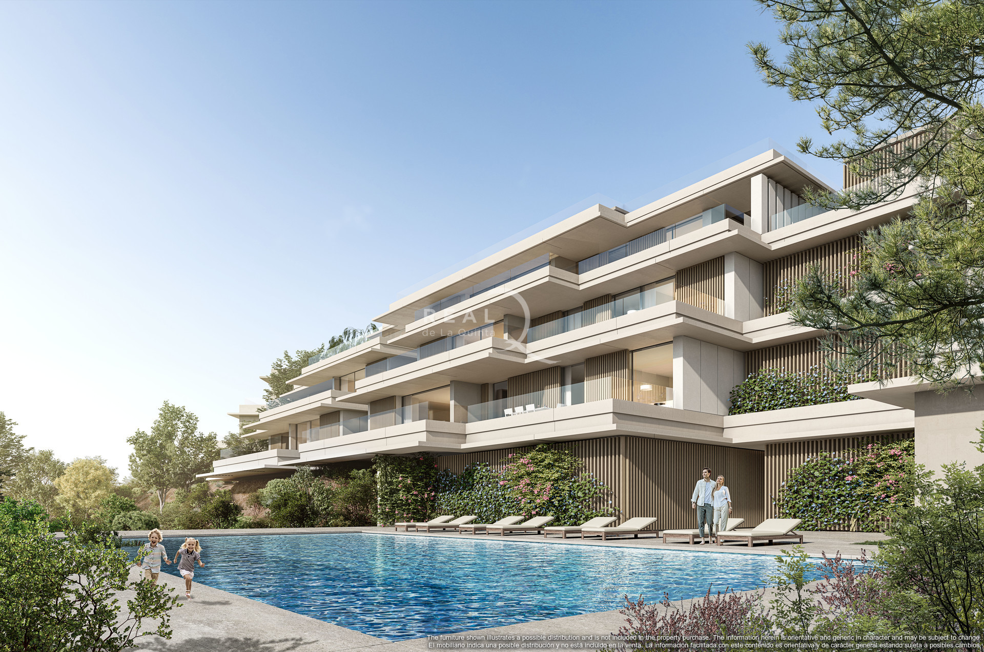 Brand new contemporary boutique project of apartments and penthouses for sale in Benahavis