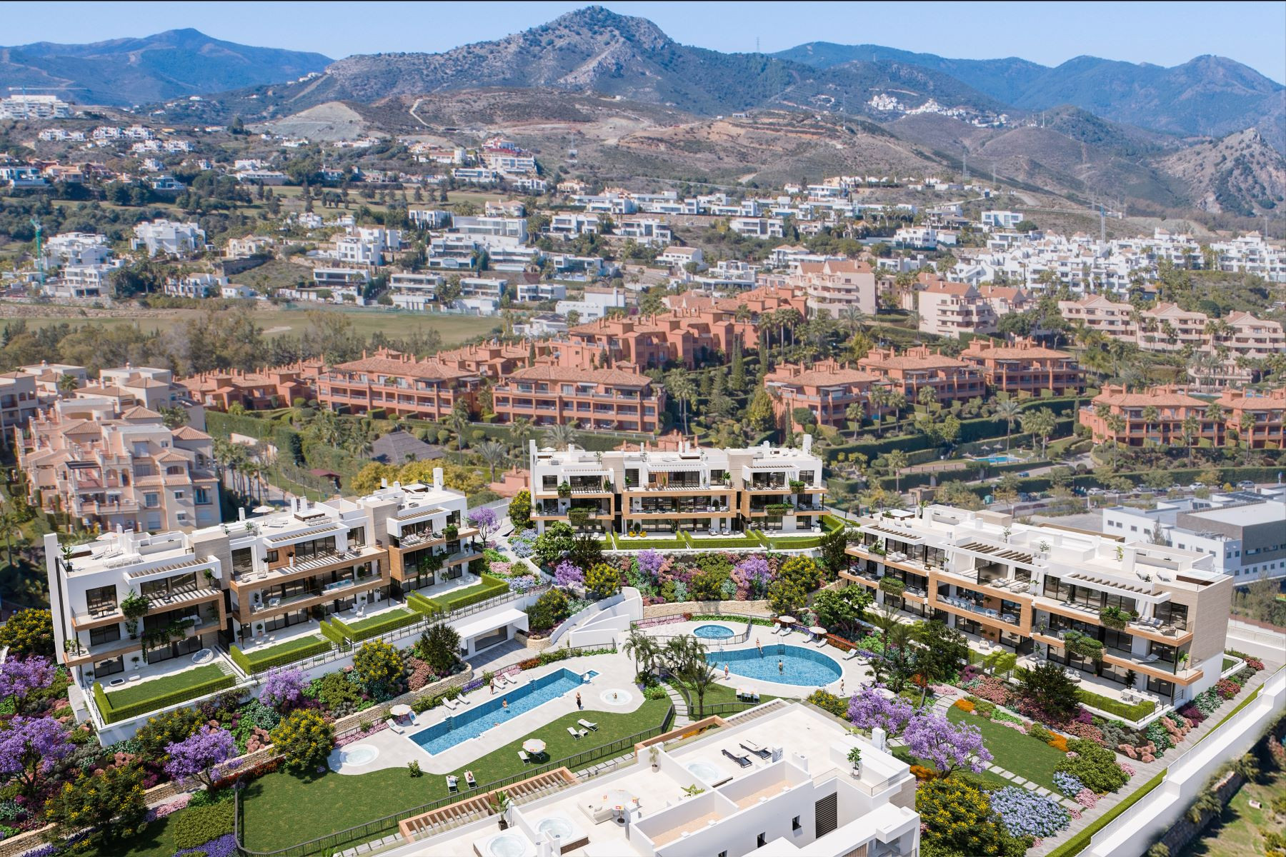 Off plan complex of apartments and penthouses for sale in Atalaya – Benahavis