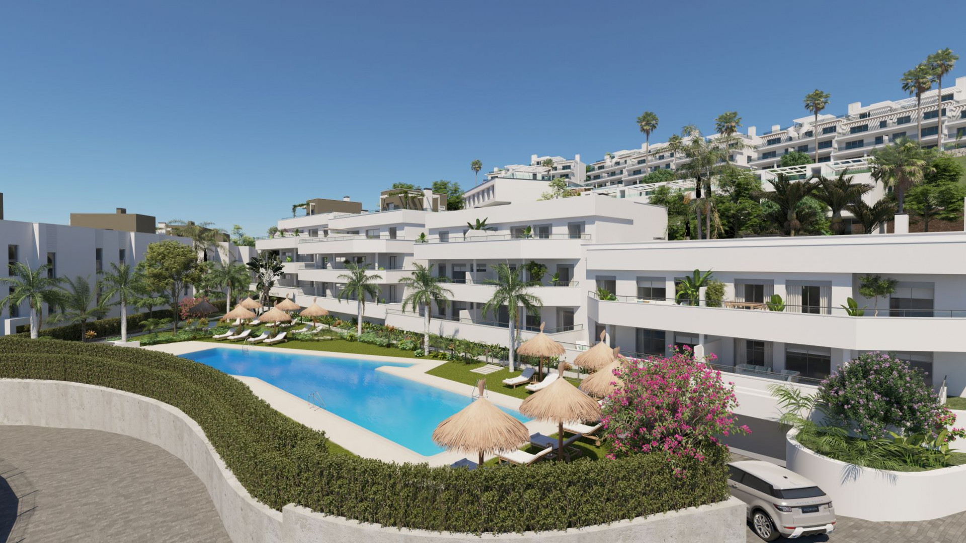 New development of contemporary apartments in Cancelada - New Golden Mile