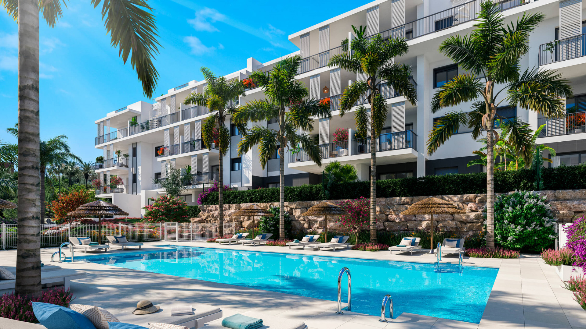 Off plan modern apartments in Estepona downtown for sale – Estepona