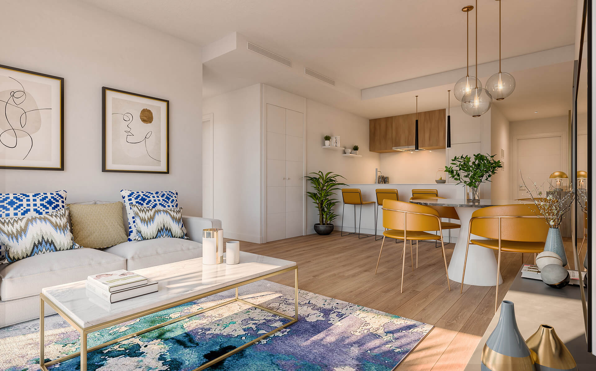 New contemporary beach apartments for sale in Estepona