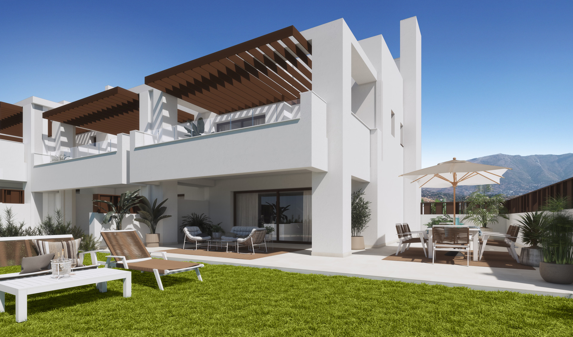 Gloednieuwe herenhuizen in La Cala Golf Resort