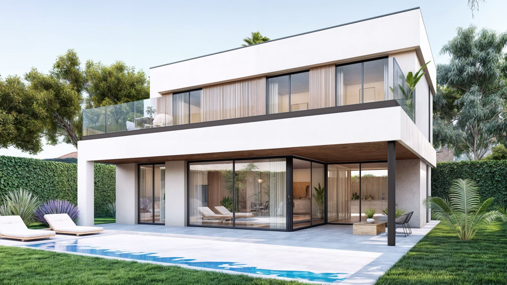 Off plan contemporary complex of detached villas for sale in El Paraíso - Estepona - Marbella