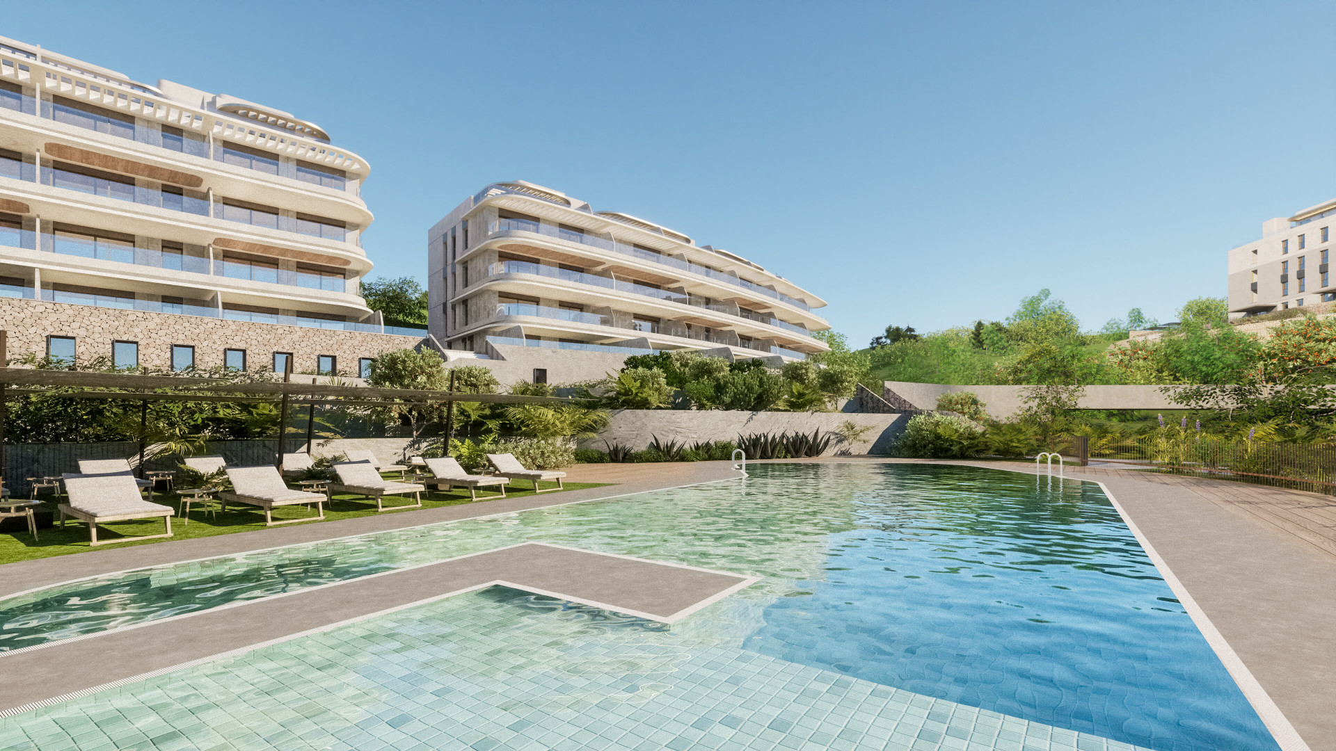 Off-plan complex of new apartments and penthouses in Cerros del Aguila - Mijas Costa