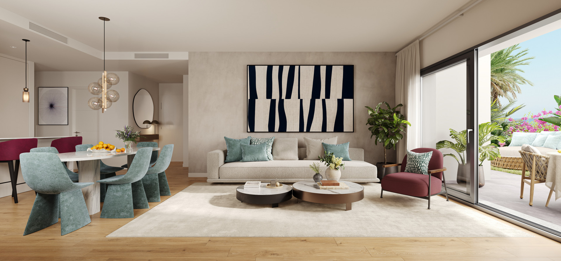 New development of modern apartments in Casares - Estepona West