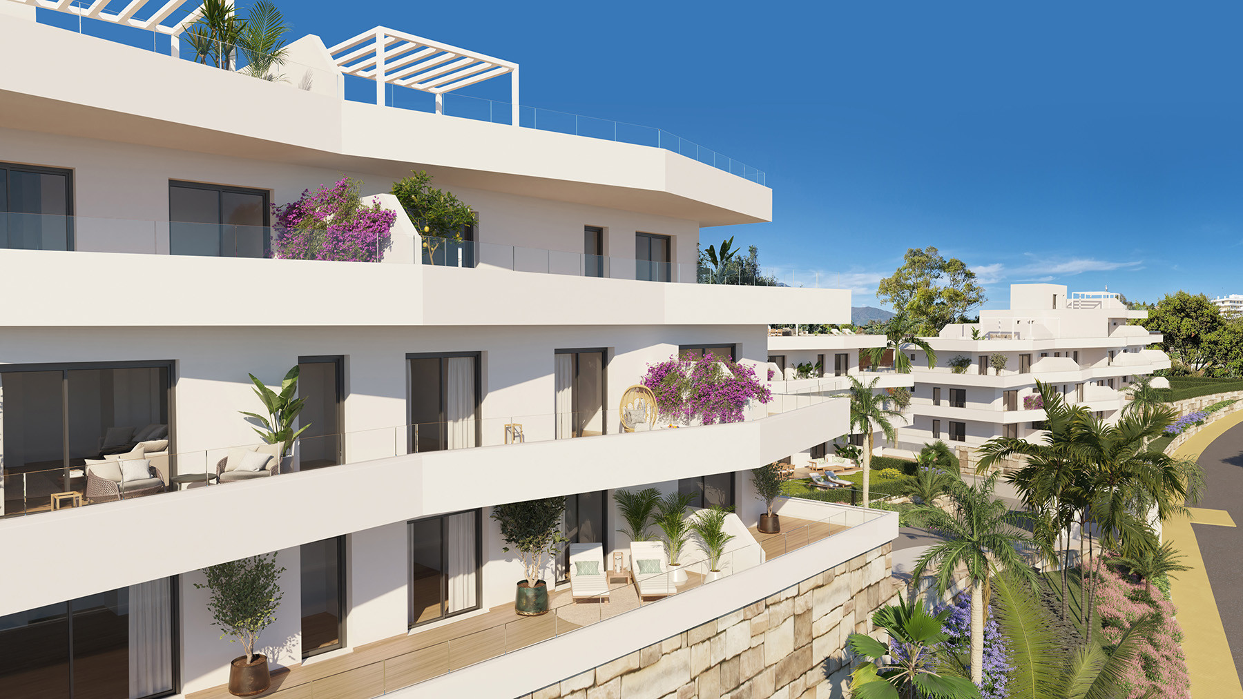 ONE80 Suites, avant-garde design apartments with sea views in Estepona