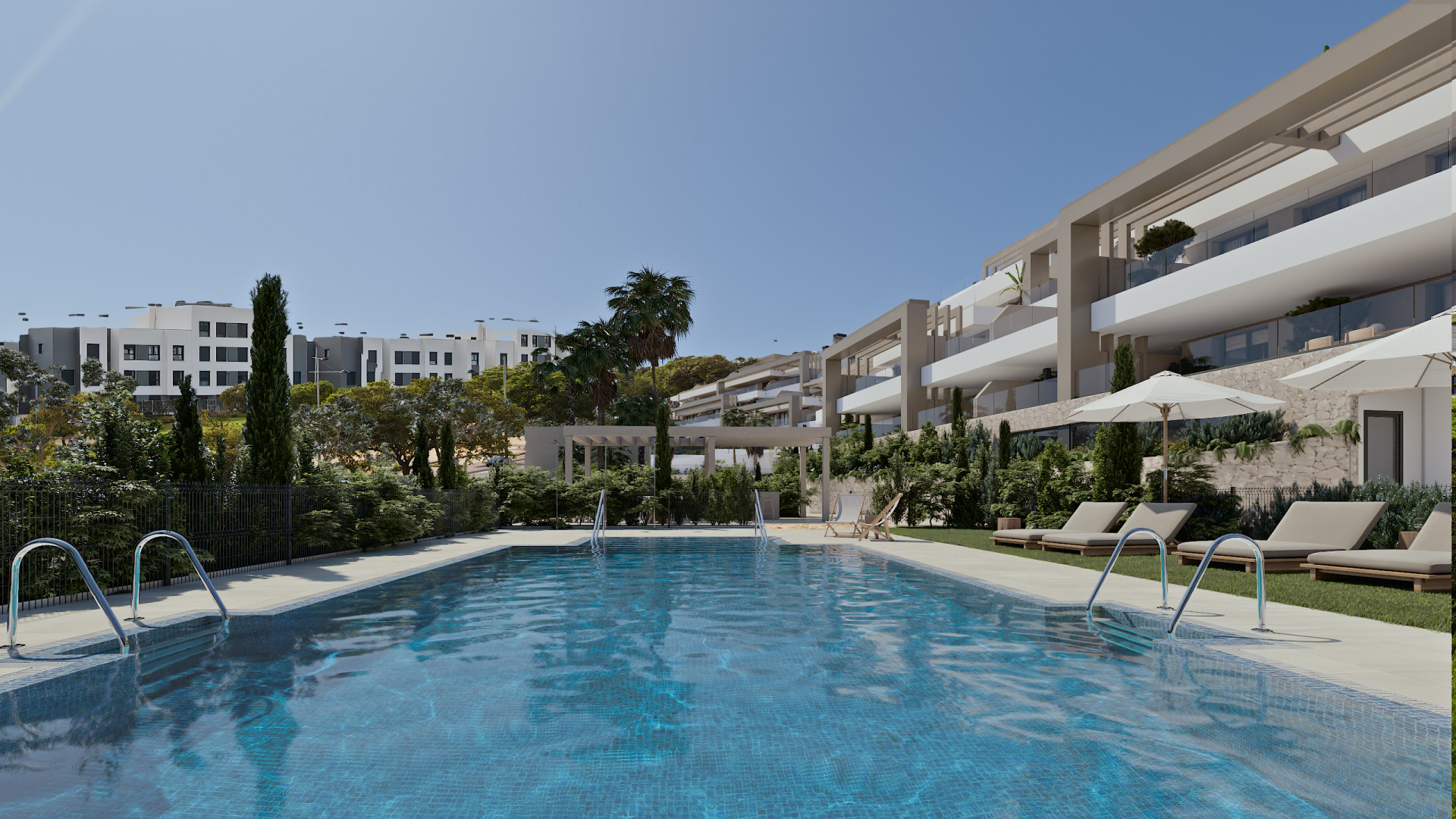 Las Mesas Infinity Homes, exceptional sea views in apartments and penthouses in Estepona.