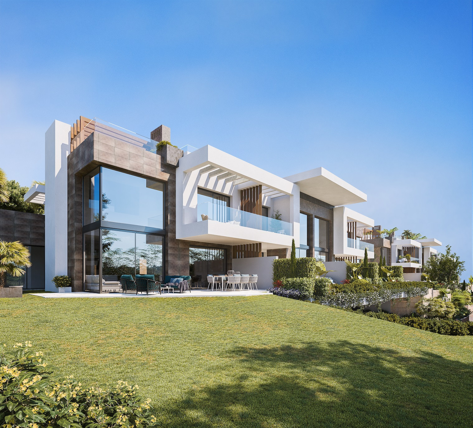 The List - Río Real, premier semi-detached houses for privileged living in Marbella