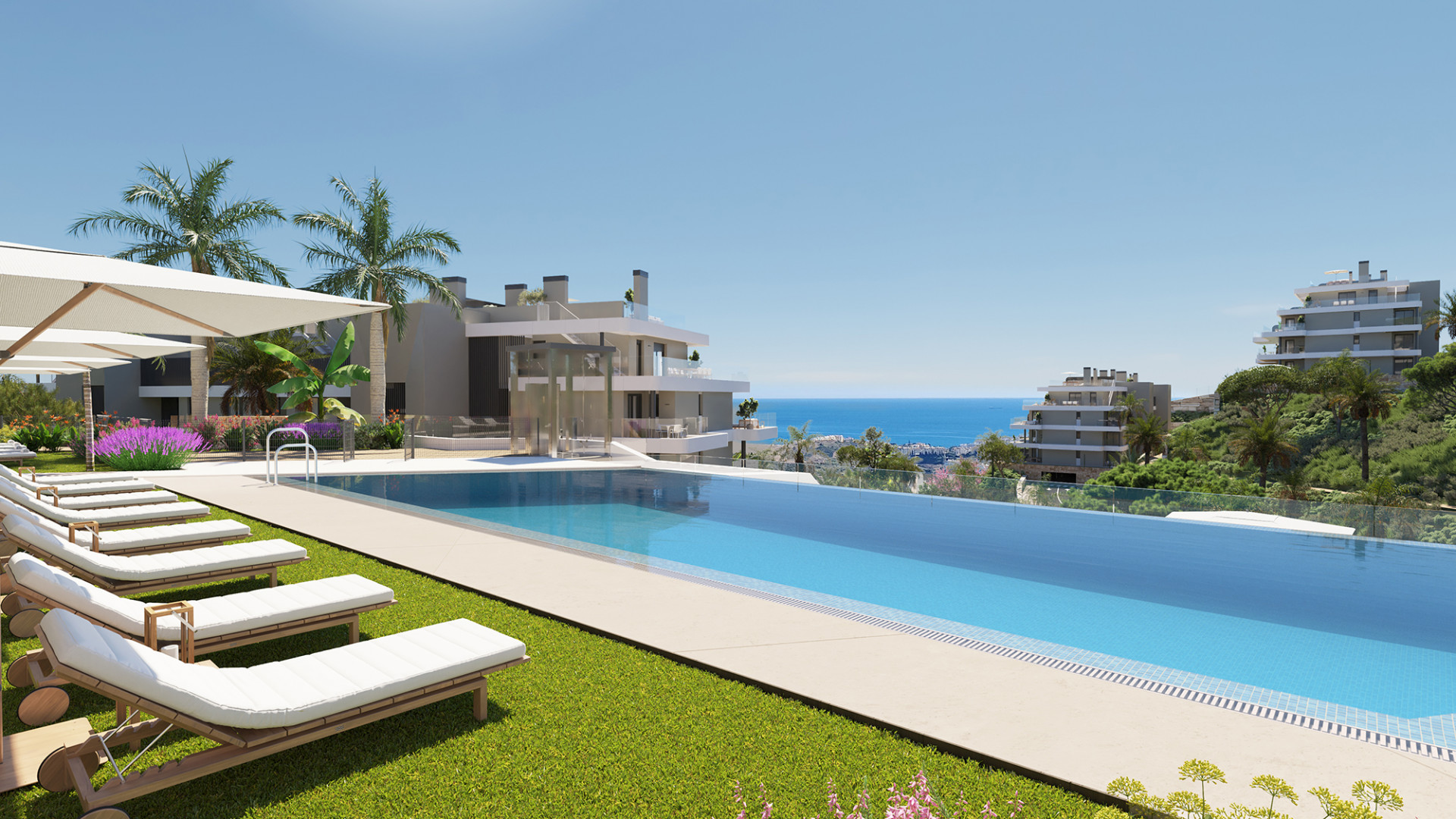 Calanova Collection, spacious and elegant apartments close to golf course in Mijas