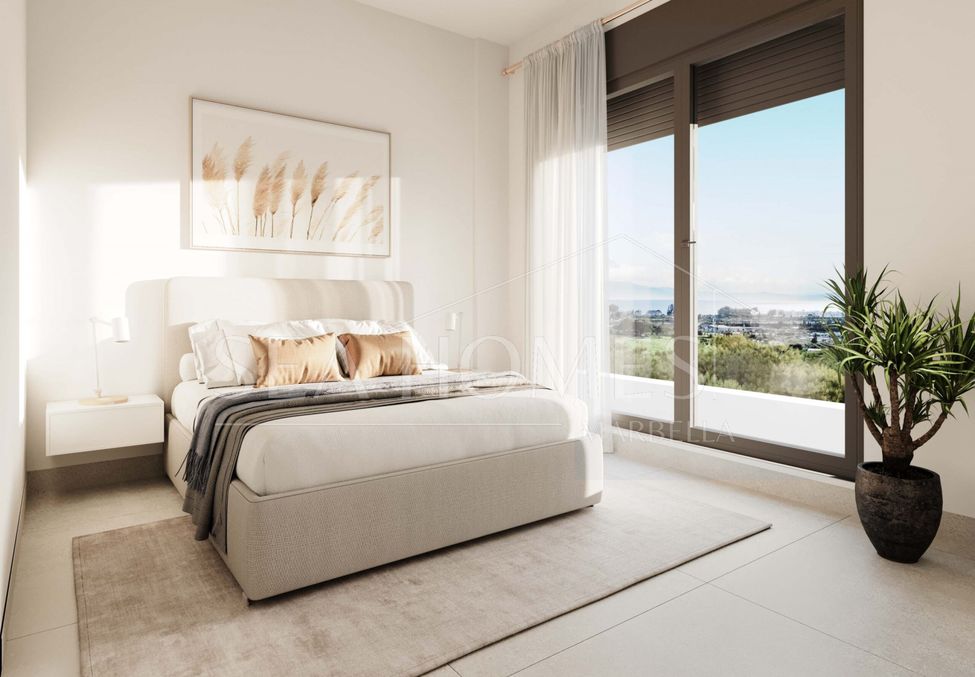 Symphony Suites, modern and elegant groundfloors and penthouses with sea views in the New Golden Mile