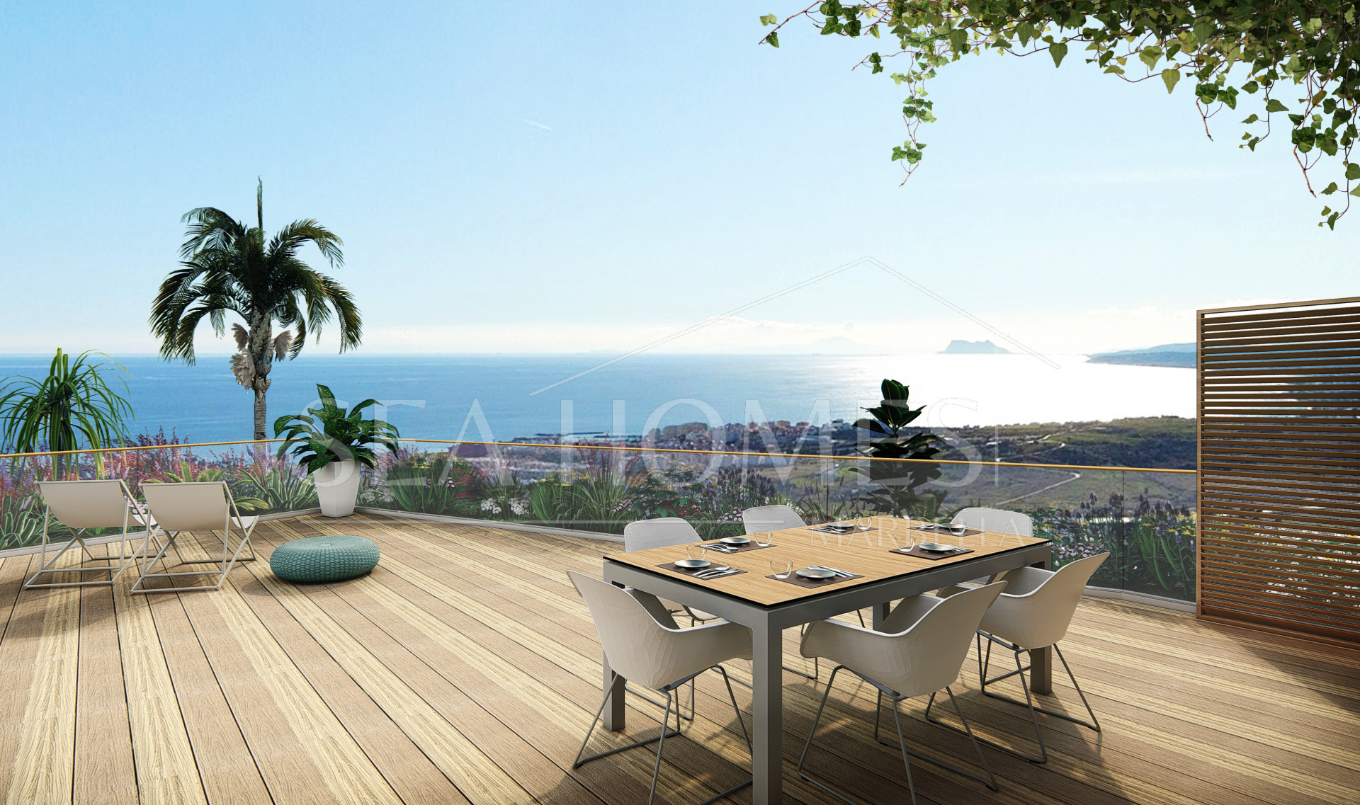 Luxury apartments and penthouses with seaviews in Estepona