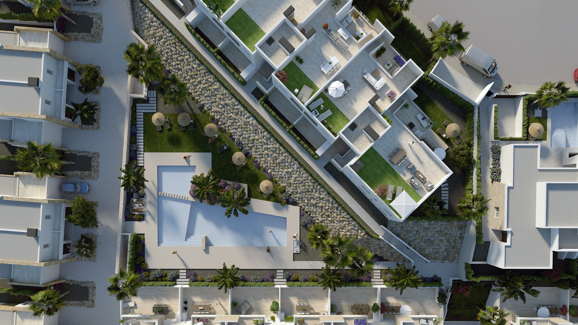 La Finca Resort - Zante Apartments, New Development in Algorfa