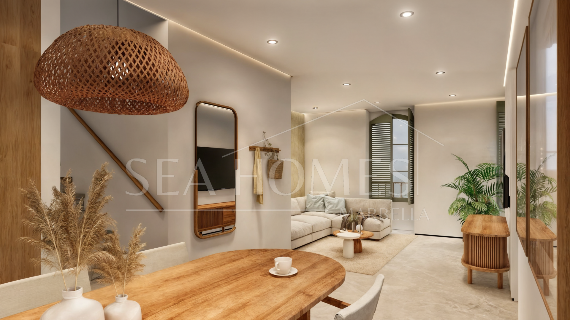 New project, Estepona, Old town, 3 bedroom, 3 bathroom, solarium