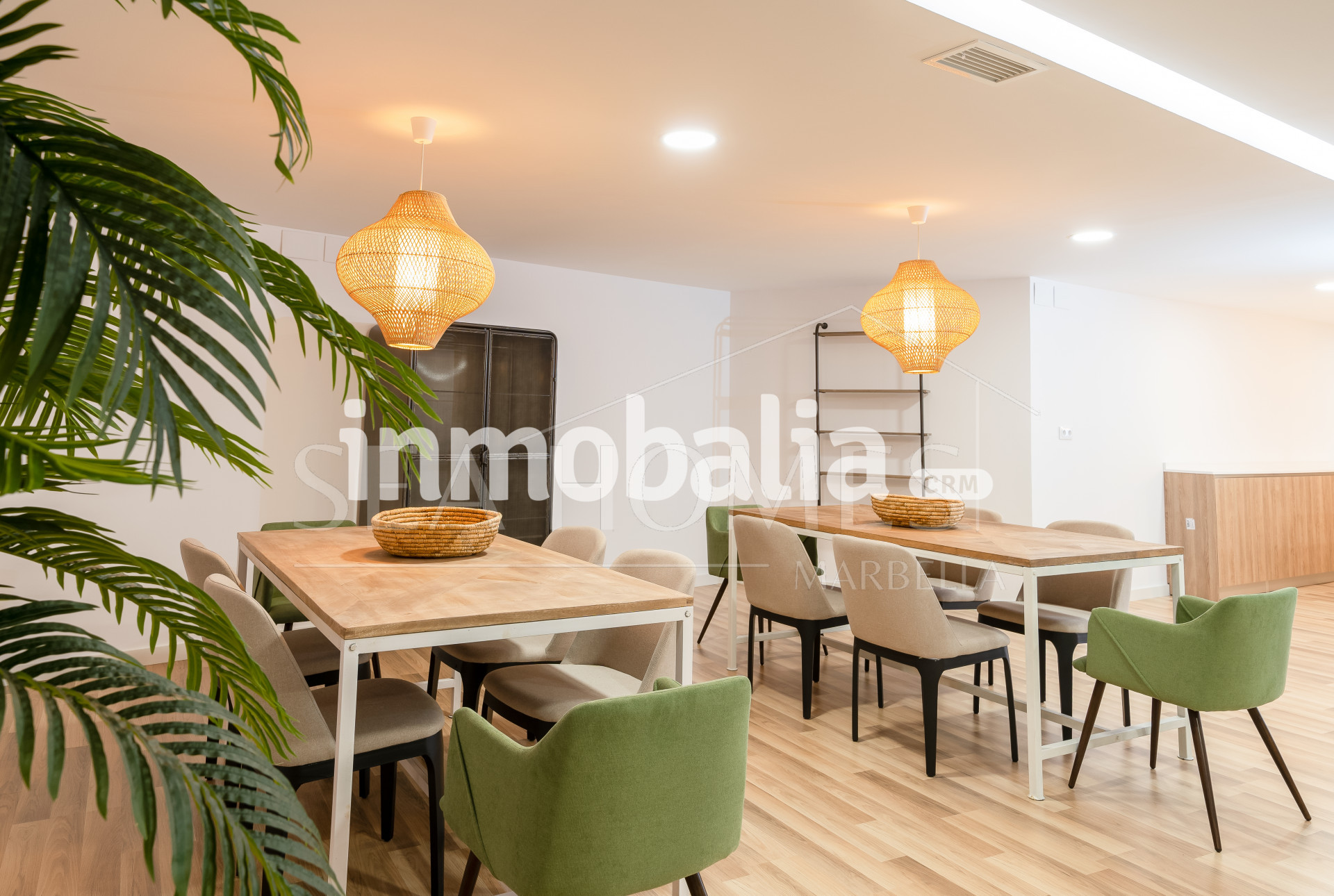 Luxurious beachfront apartment with private garden