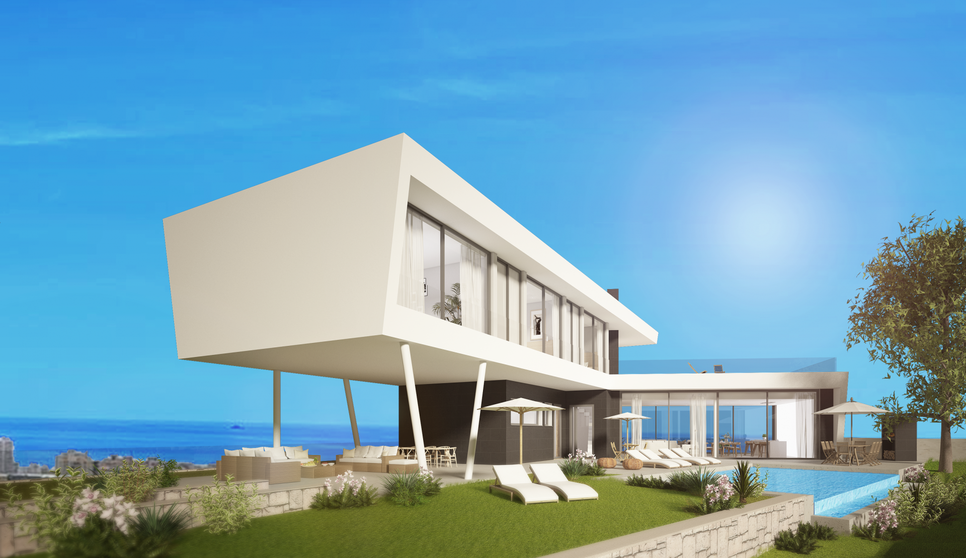 Luxurious and energy efficient 4-bedroom villa.