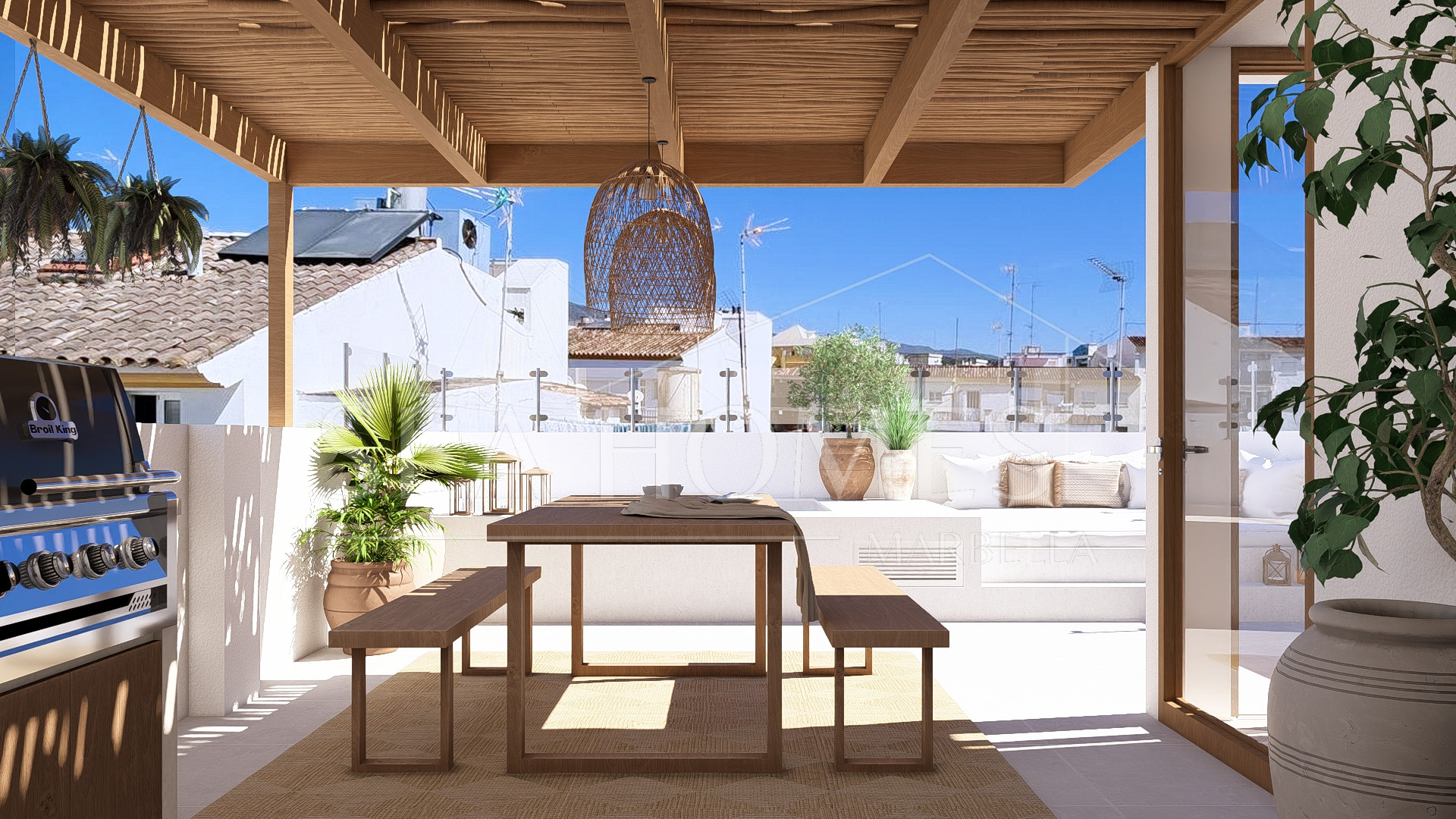 Fantastic renovated townhouse in Estepona Old Town