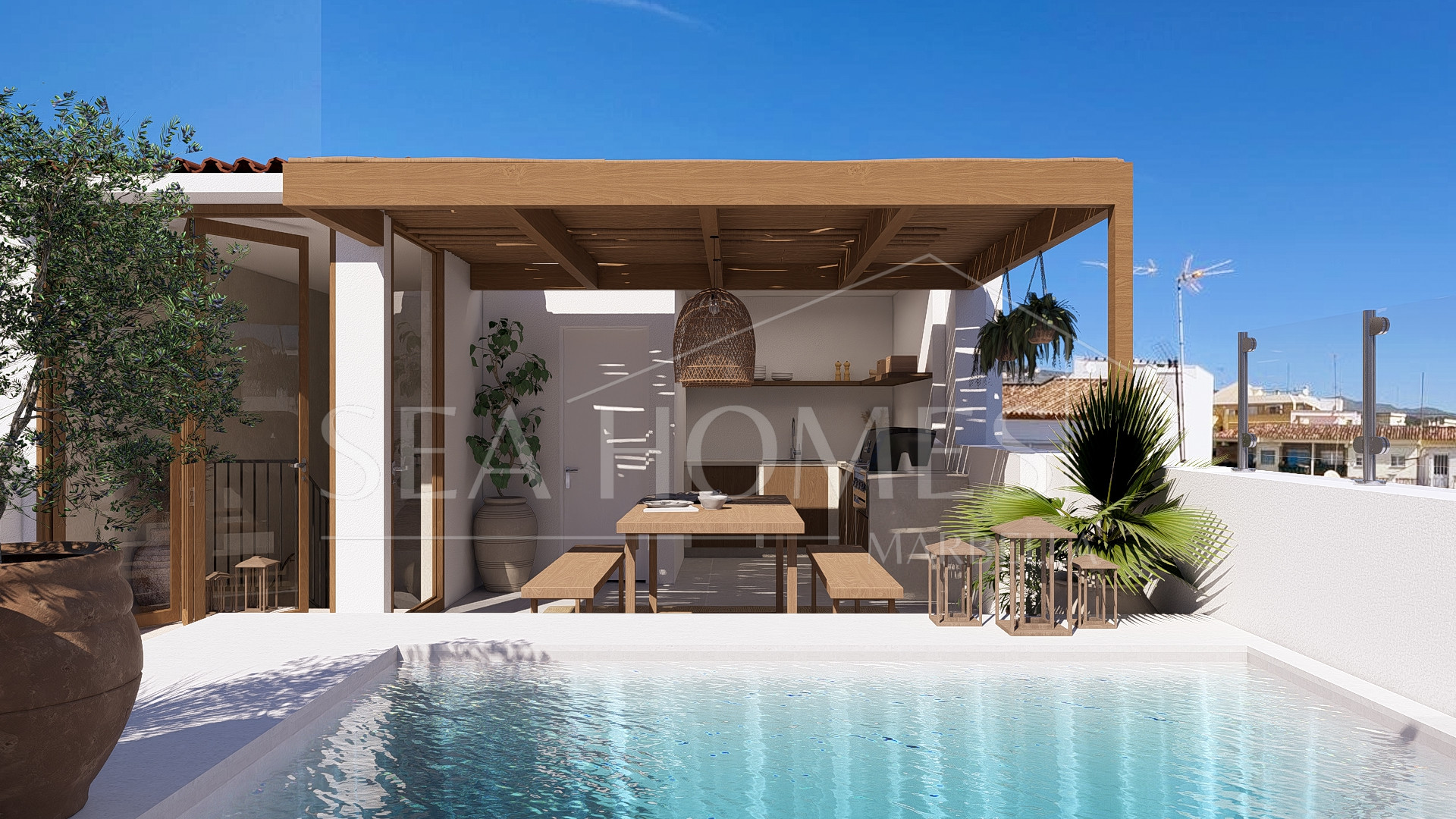 Fantastic renovated townhouse in Estepona Old Town