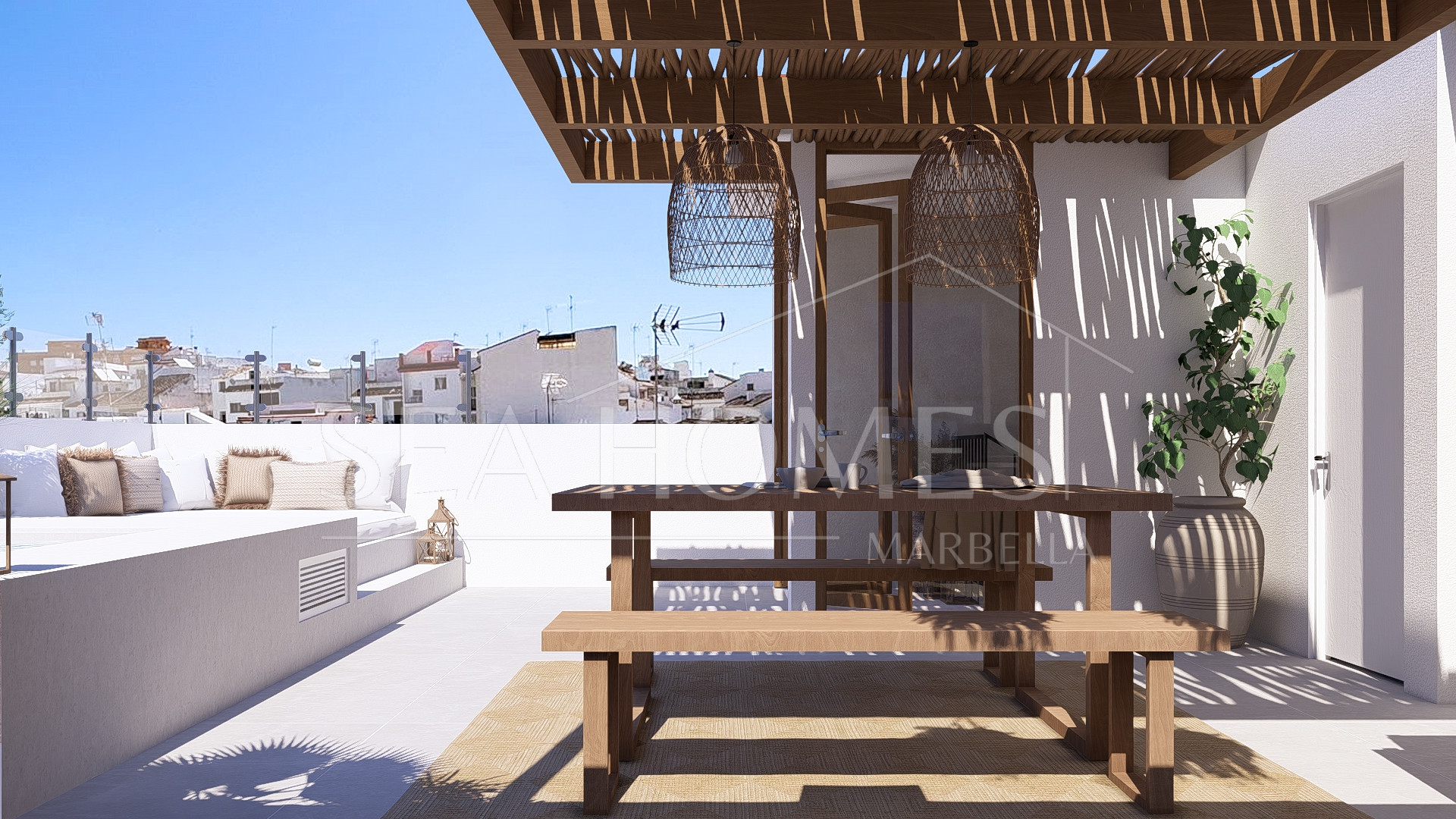 Fantastic renovated townhouse in Estepona Old Town