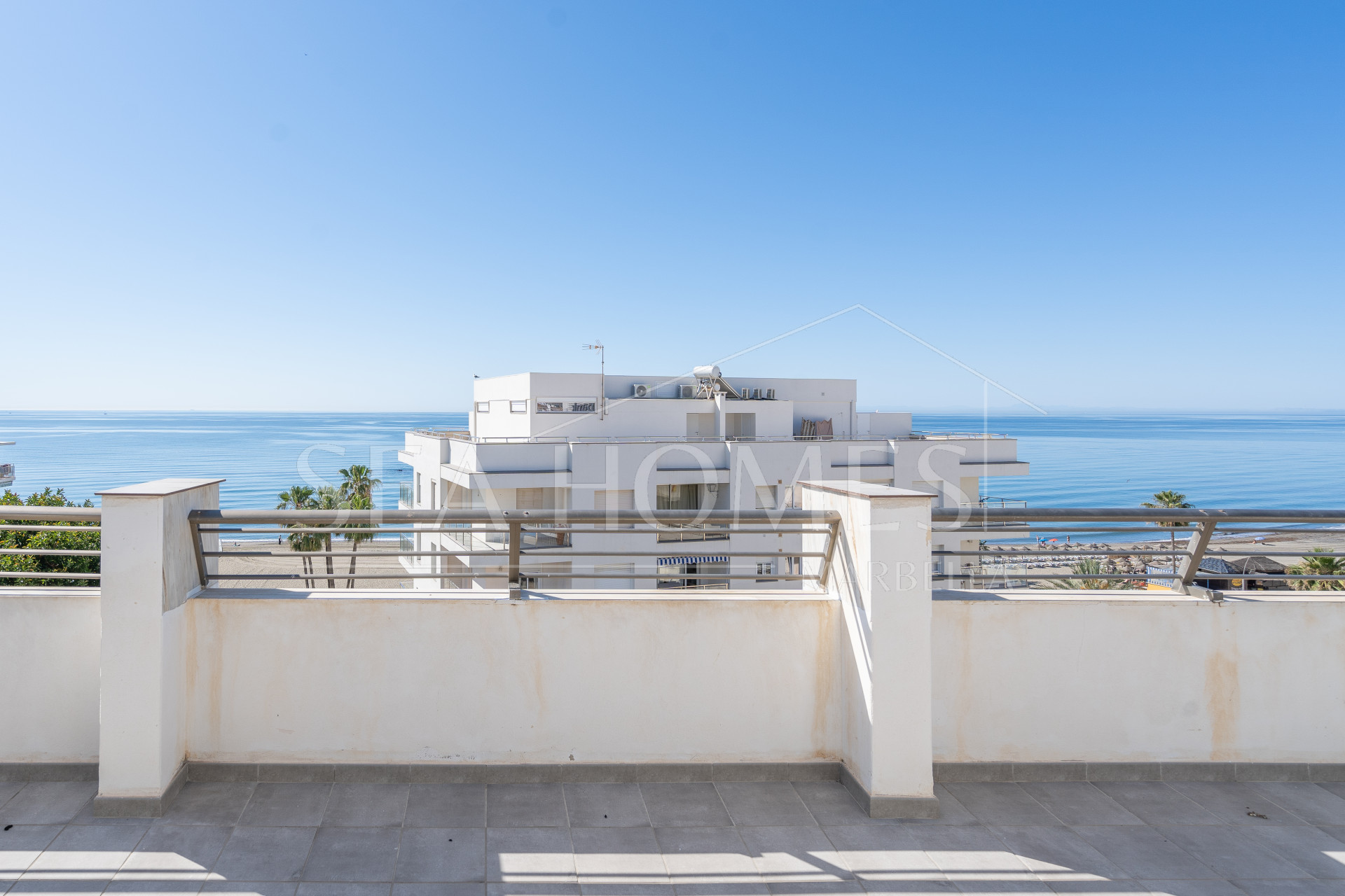 Estepona, penthouse, first line, beachfront, sea views, 4 bedroom, luxury