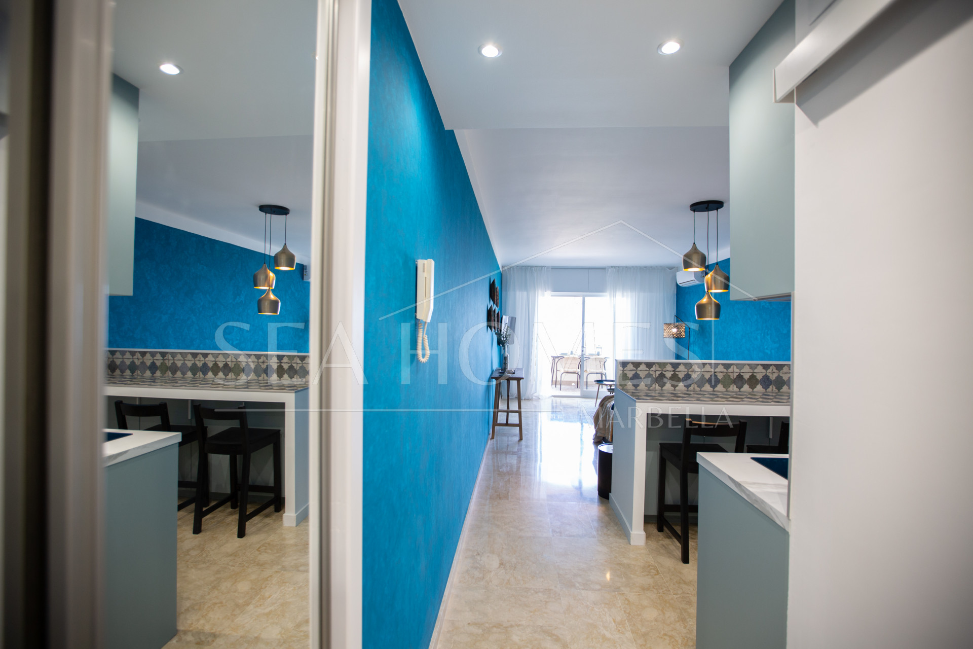 Stunning Renovated Beachfront Studio in Estepona