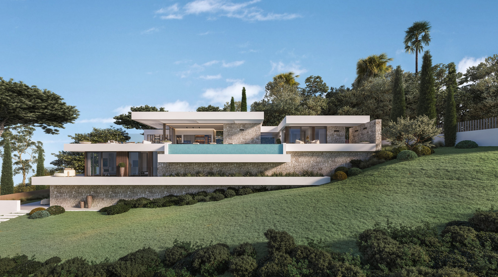Villa contemporánea en venta en La Reserva de la Cala Golf, Mijas, España