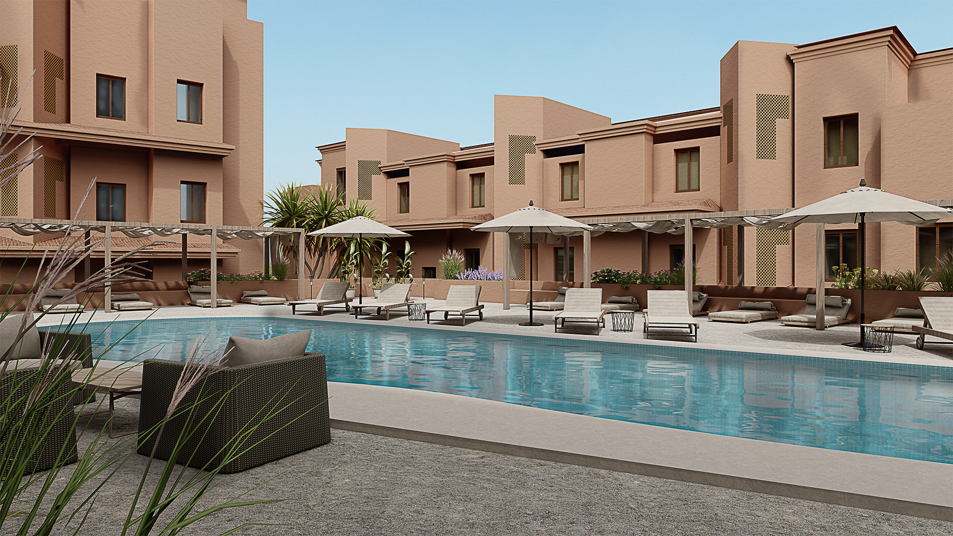 Exquisite boutique resort style residency in New Golden Mile