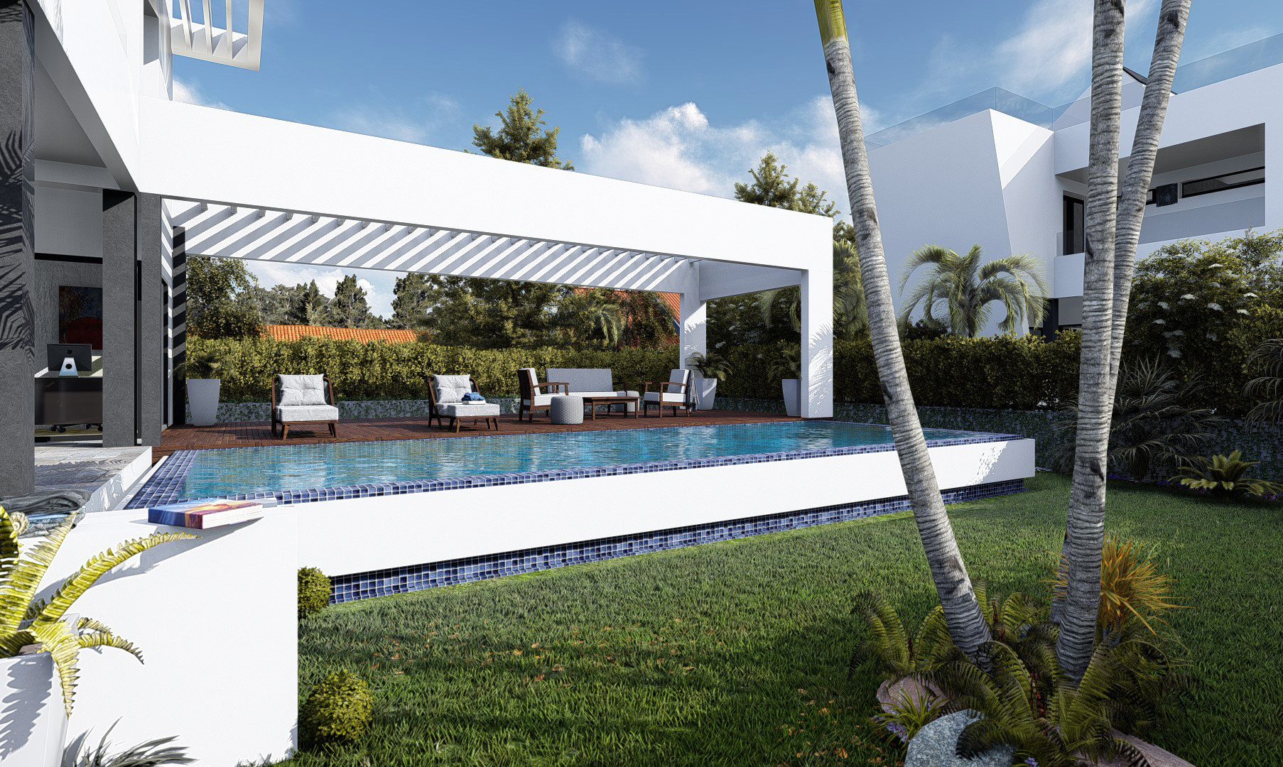 Luxurious new brand villa just 300 meters from the beach in Puerto Marina, Benalmadena