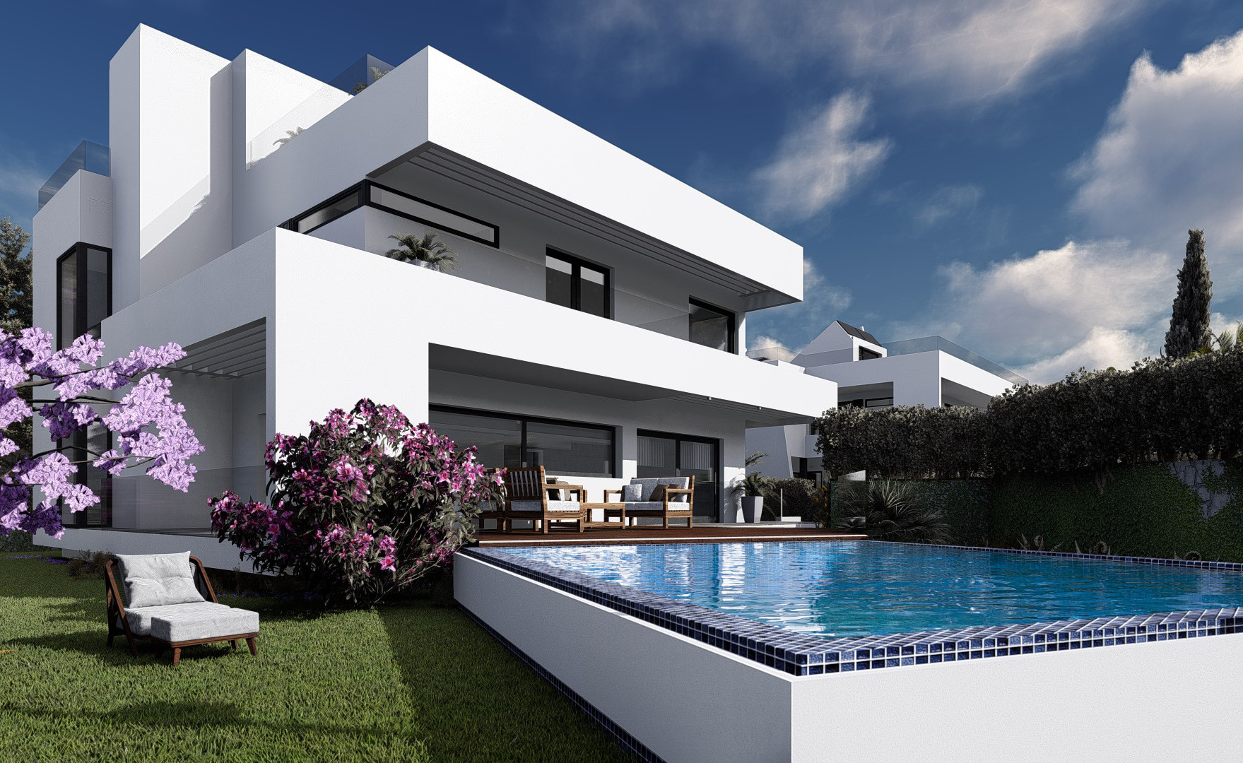 Luxurious new brand villa just 300 meters from the beach in Puerto Marina, Benalmadena