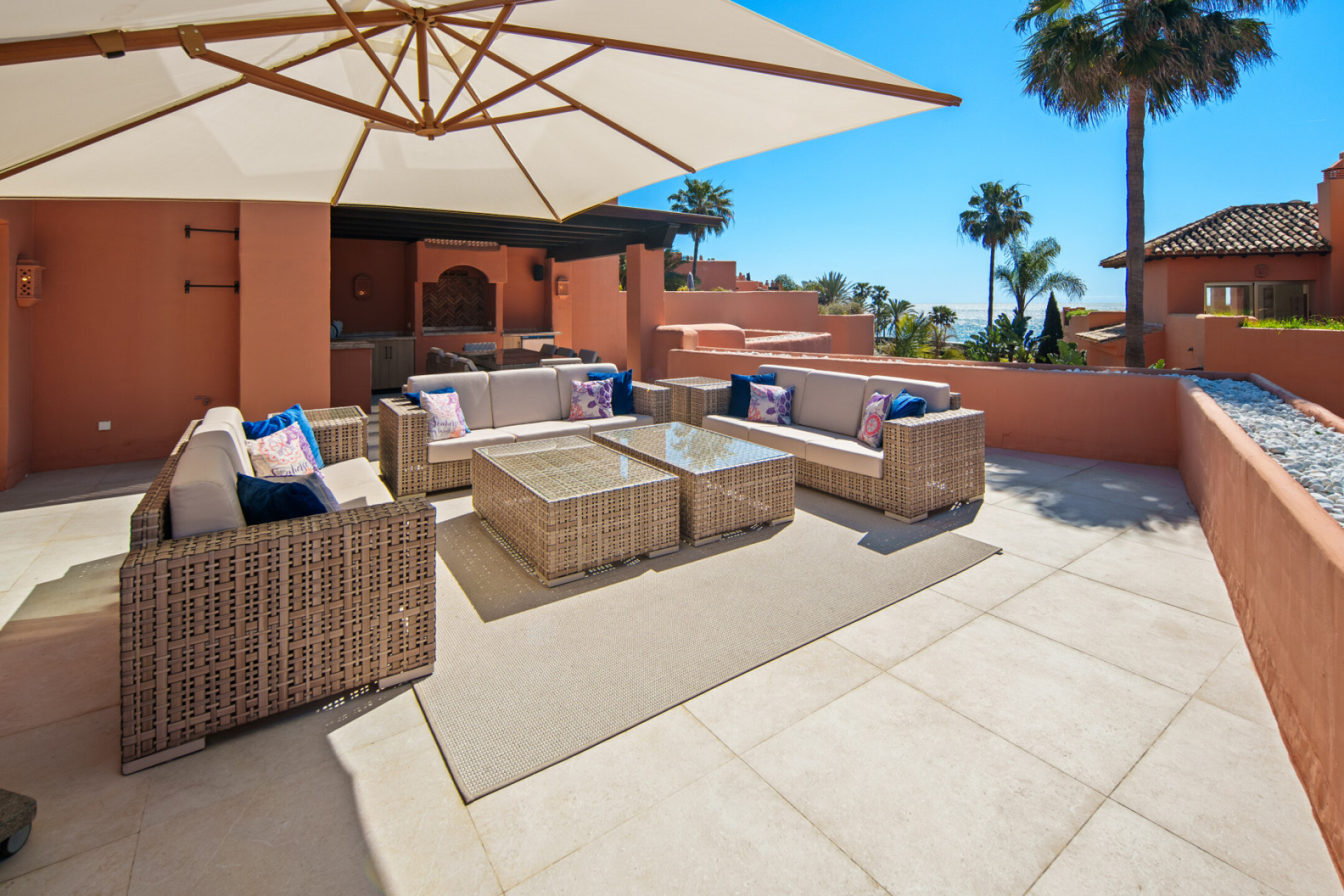 Zweistöckiges Penthouse zum Verkauf en Marbella Ost