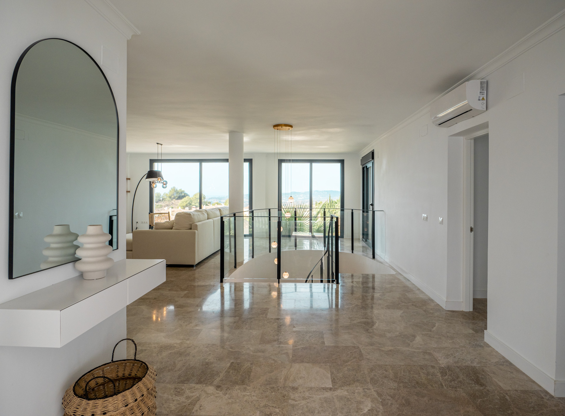 Schöne Villa mit Panoramablick und Meerblick in Buenavista, Mijas.