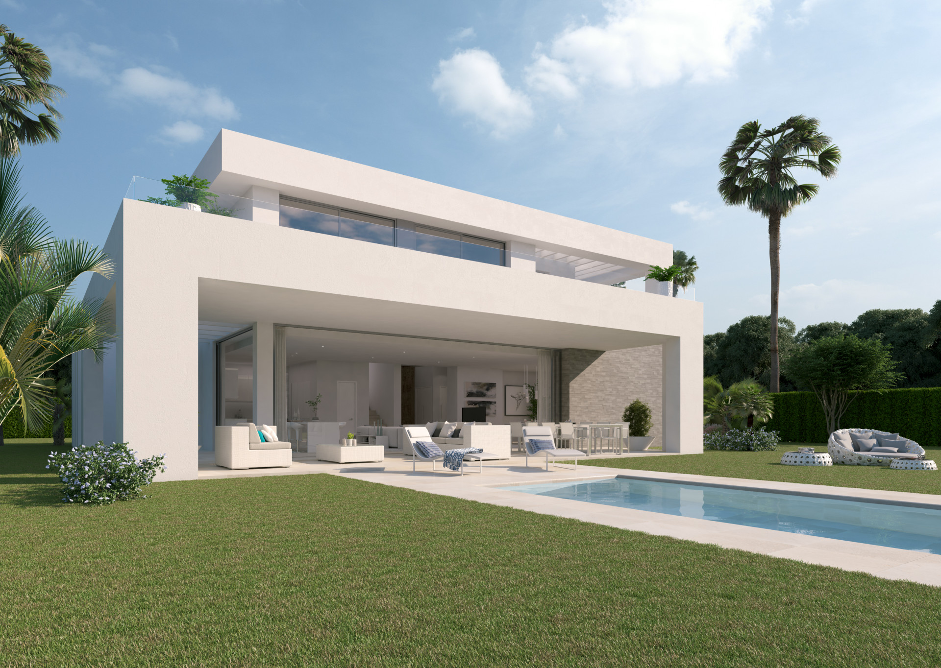 ARFV1862 - Project for 27 modern villa in the La Cala Golf Resort in La Cala