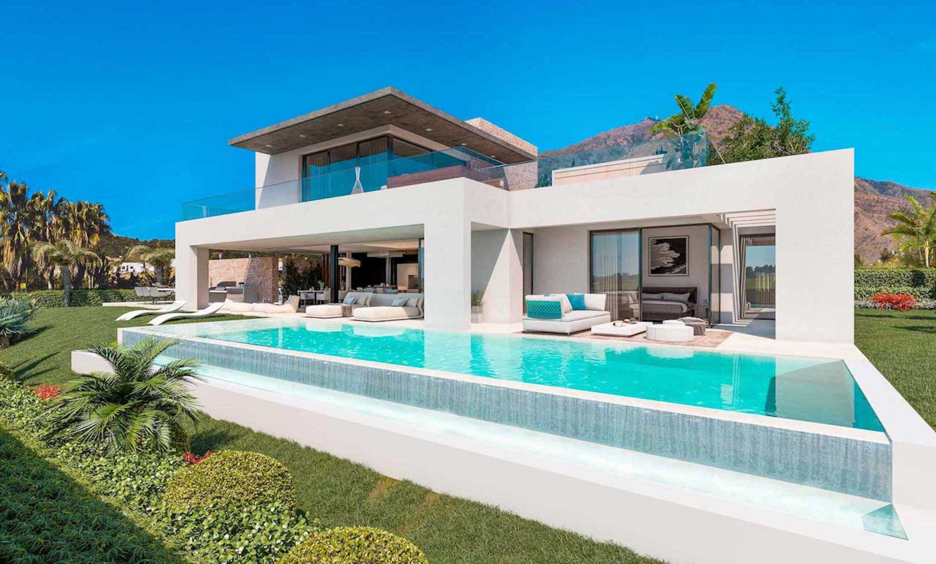 ARFV2097 - Modern villa will be built west of Estepona Centre