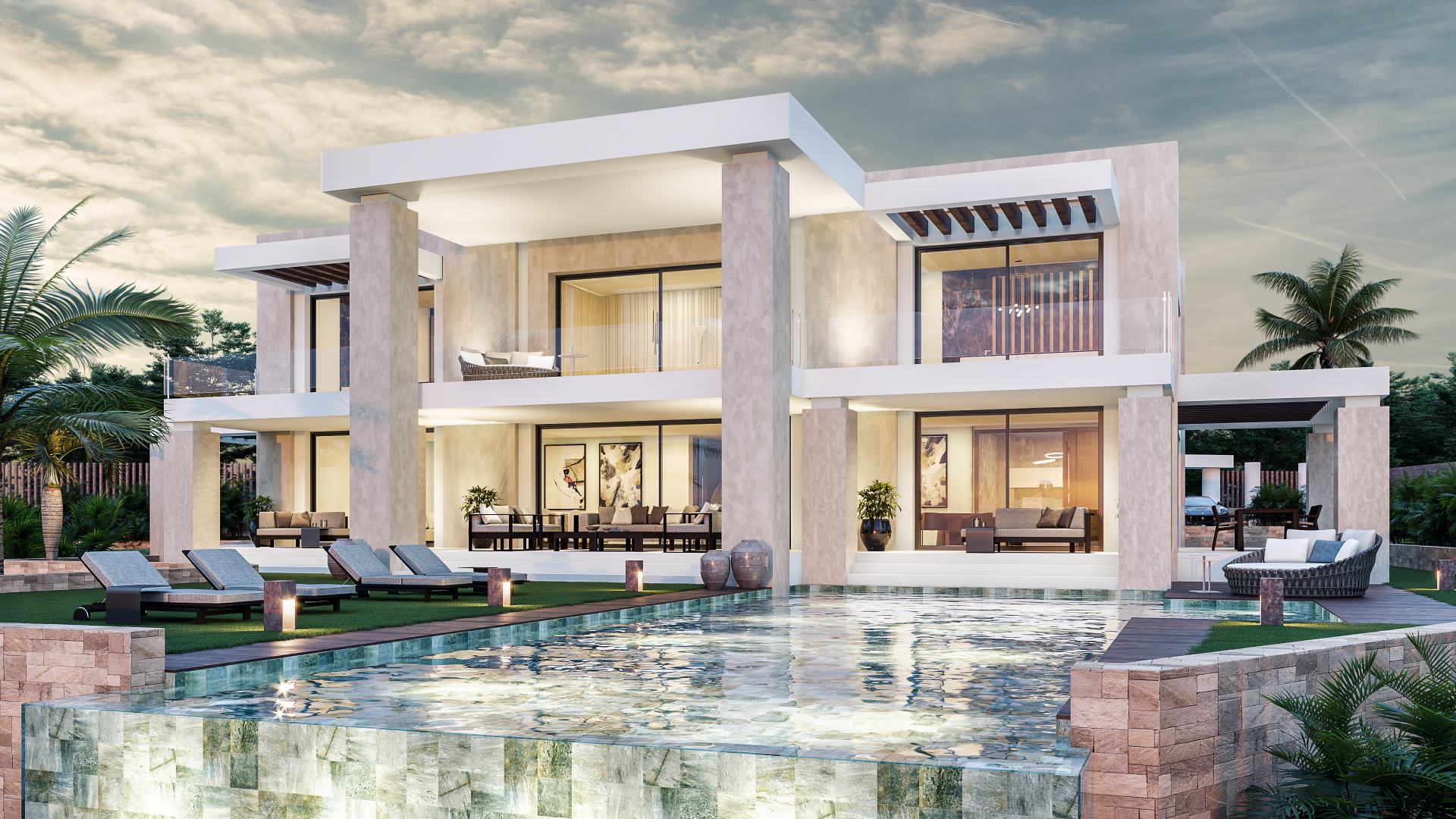 Indrukwekkend project voor luxevilla in Marbella, Golden Mile