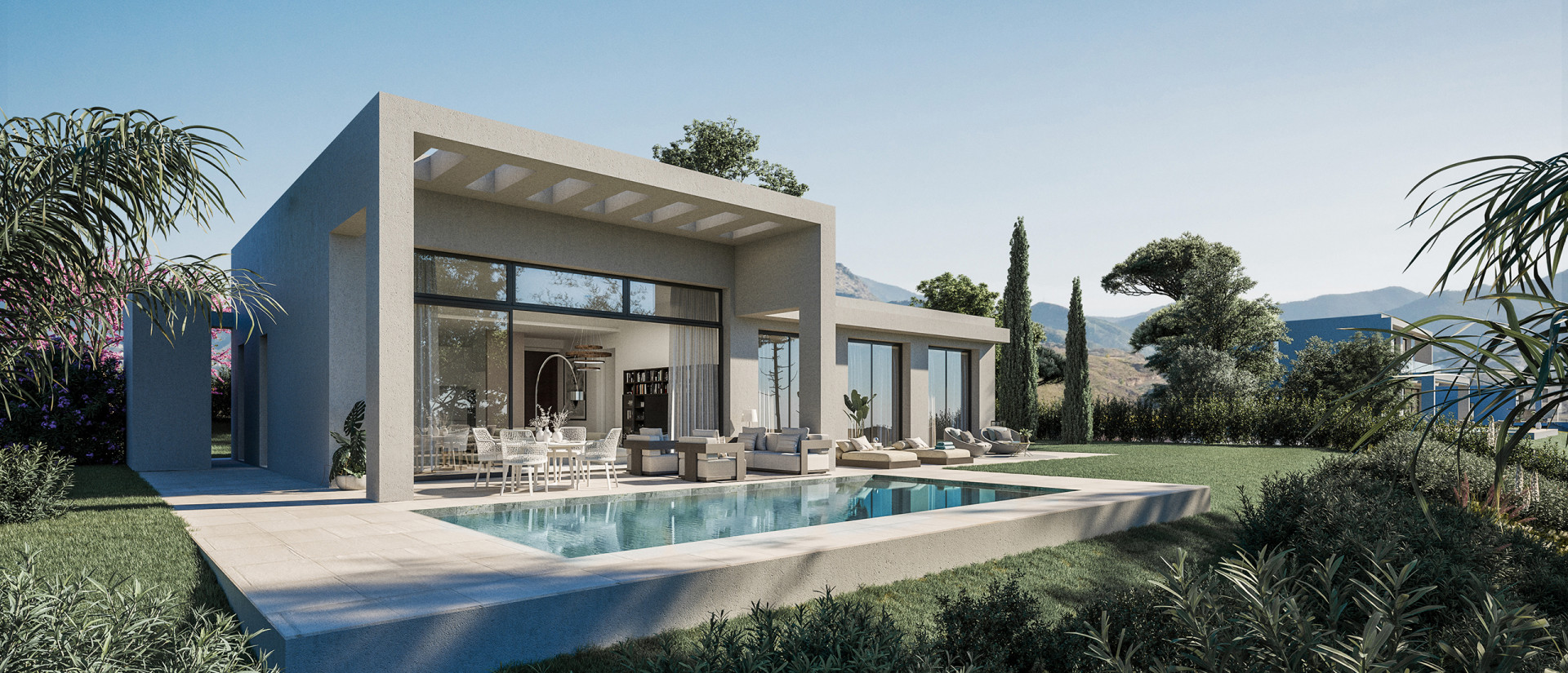 ARFV2201-1 Unique new villas with panoramic views under construction