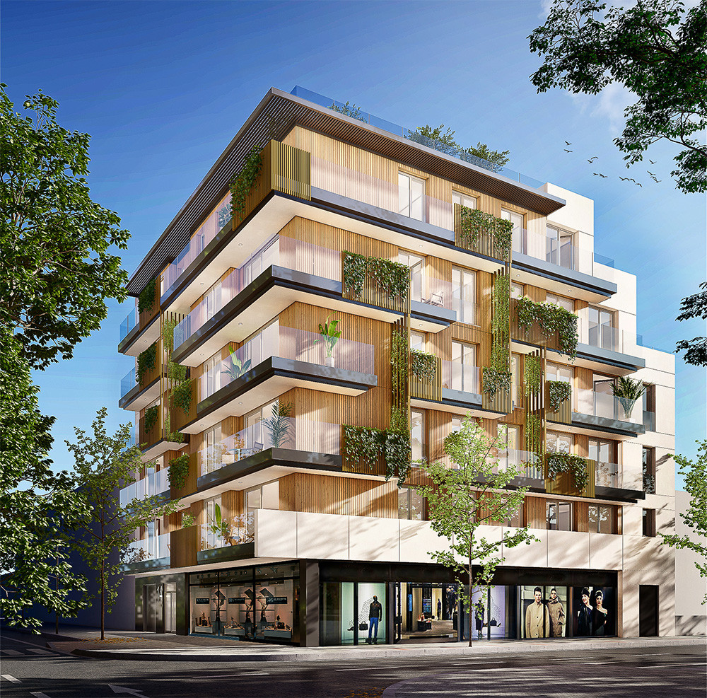 A1549-CP03 Spectacular avant-garde building to be built in the heart of the c...