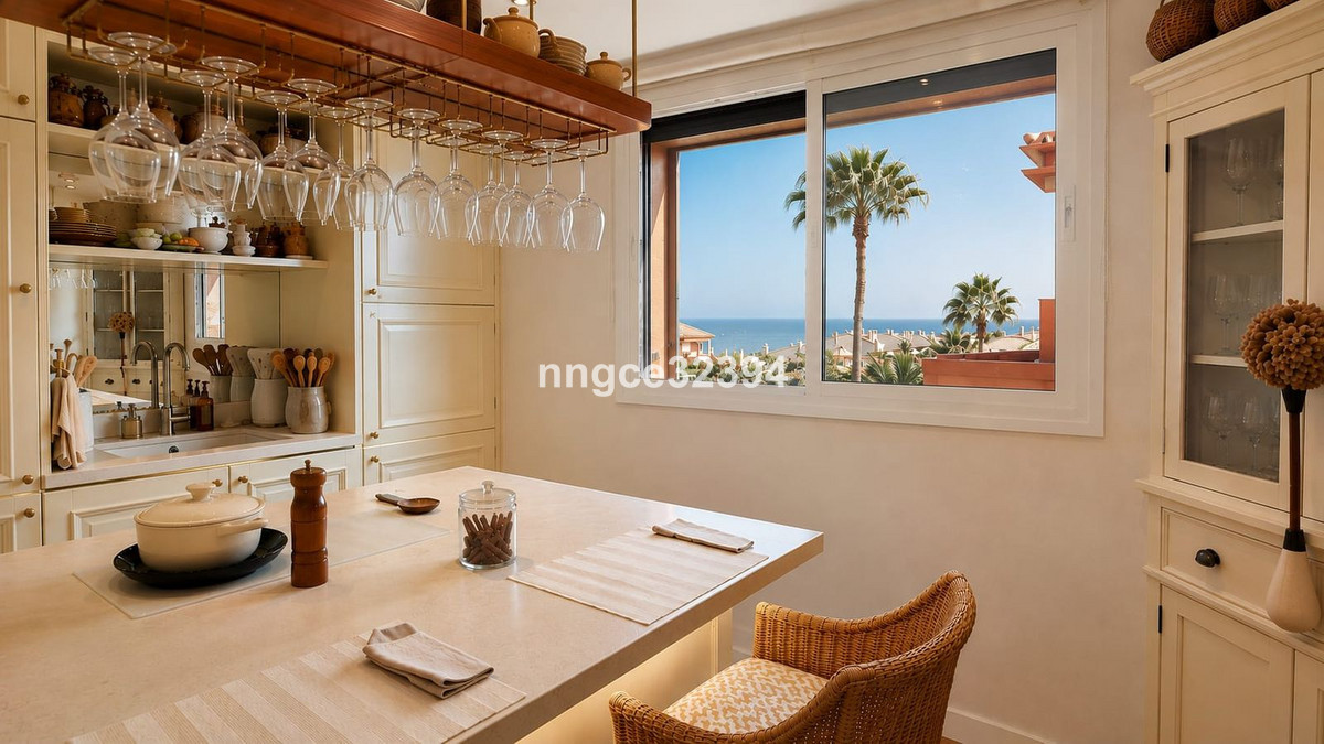 Top-Floor Designer Apartment on Marbella's Golden Mile | Sea Views, Terrace, Garage & Storage