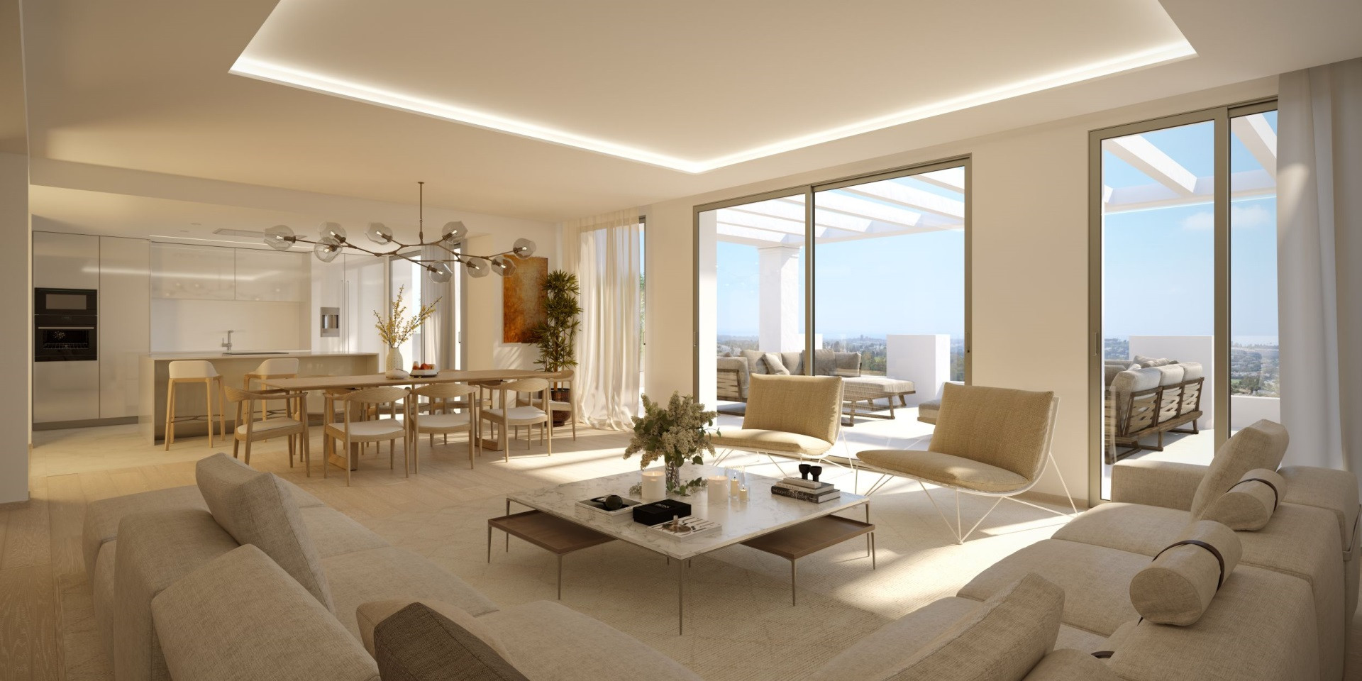Penthouse for sale in Nueva Andalucia, 
