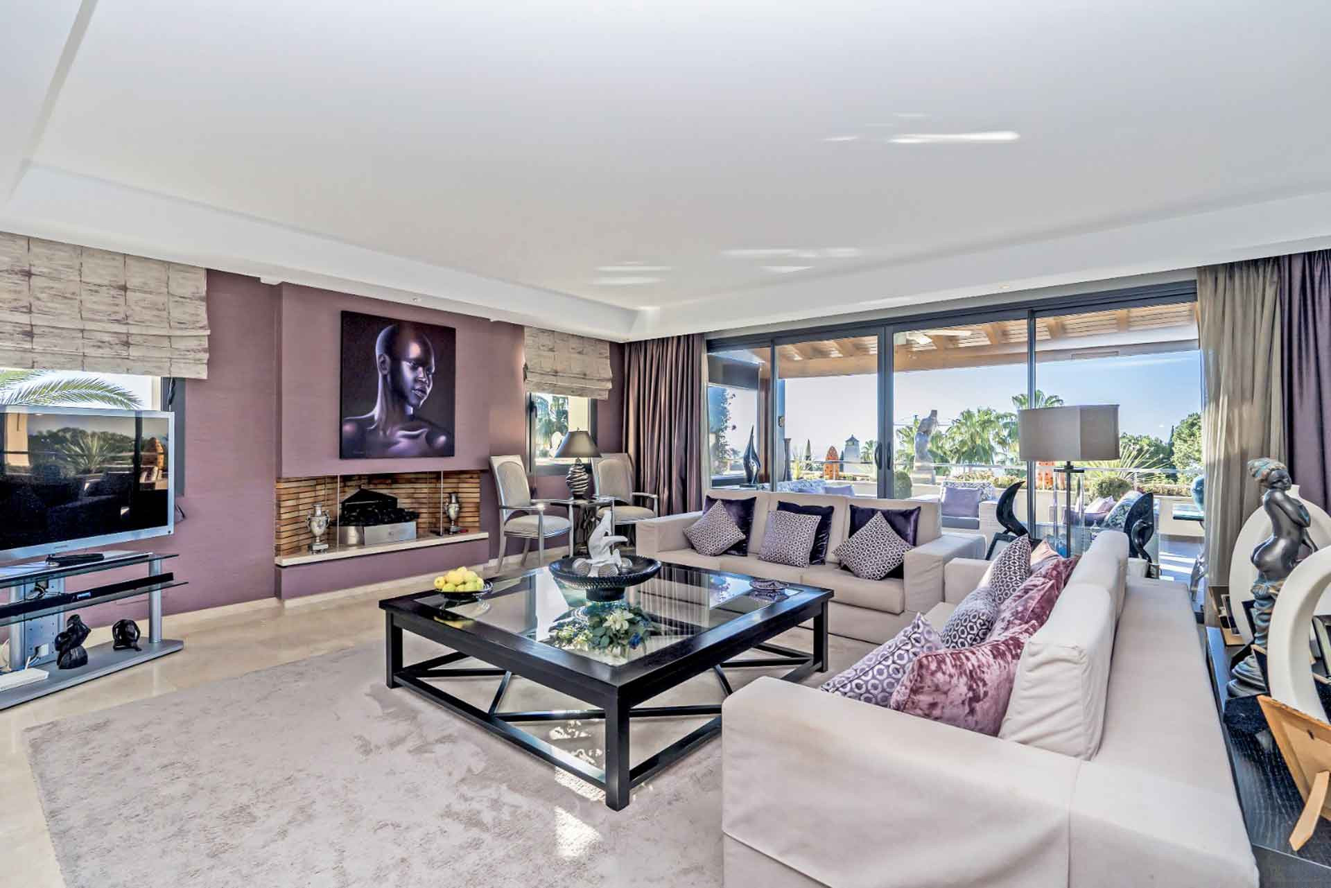 Penthouse for sale in Marbella Golden Mile, 