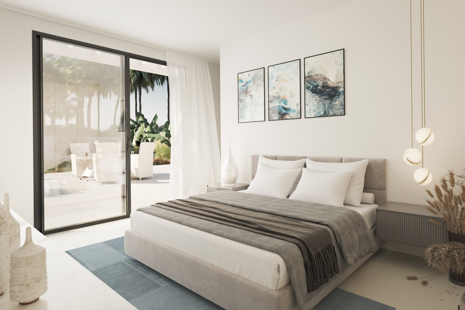 Luxusvilla mit teilweisem Meerblick – nur wenige Gehminuten vom Strand entfernt!