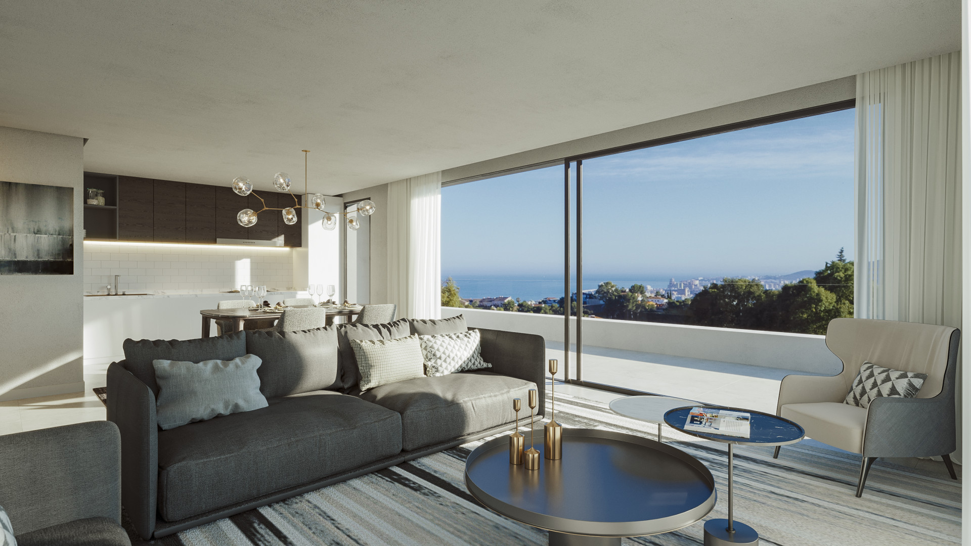 Exklusive Neubauvillen mit Meerblick in Fuengirola