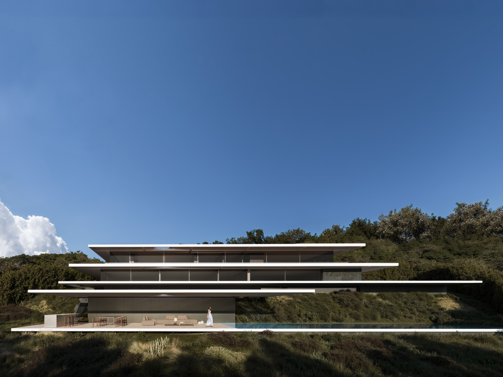 Villa Halo – Nachhaltiger Luxus in erster Golfreihe von La Reserva de Sotogrande