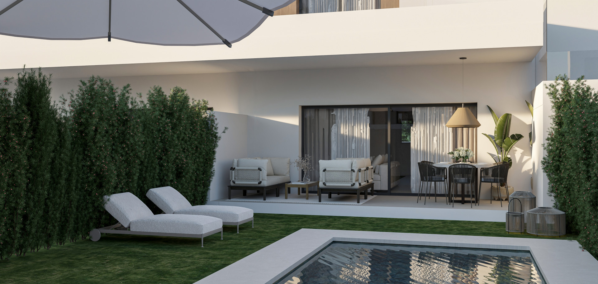 Stilvolles Neubauprojekt mit 33 exklusiven Wohnhäusern