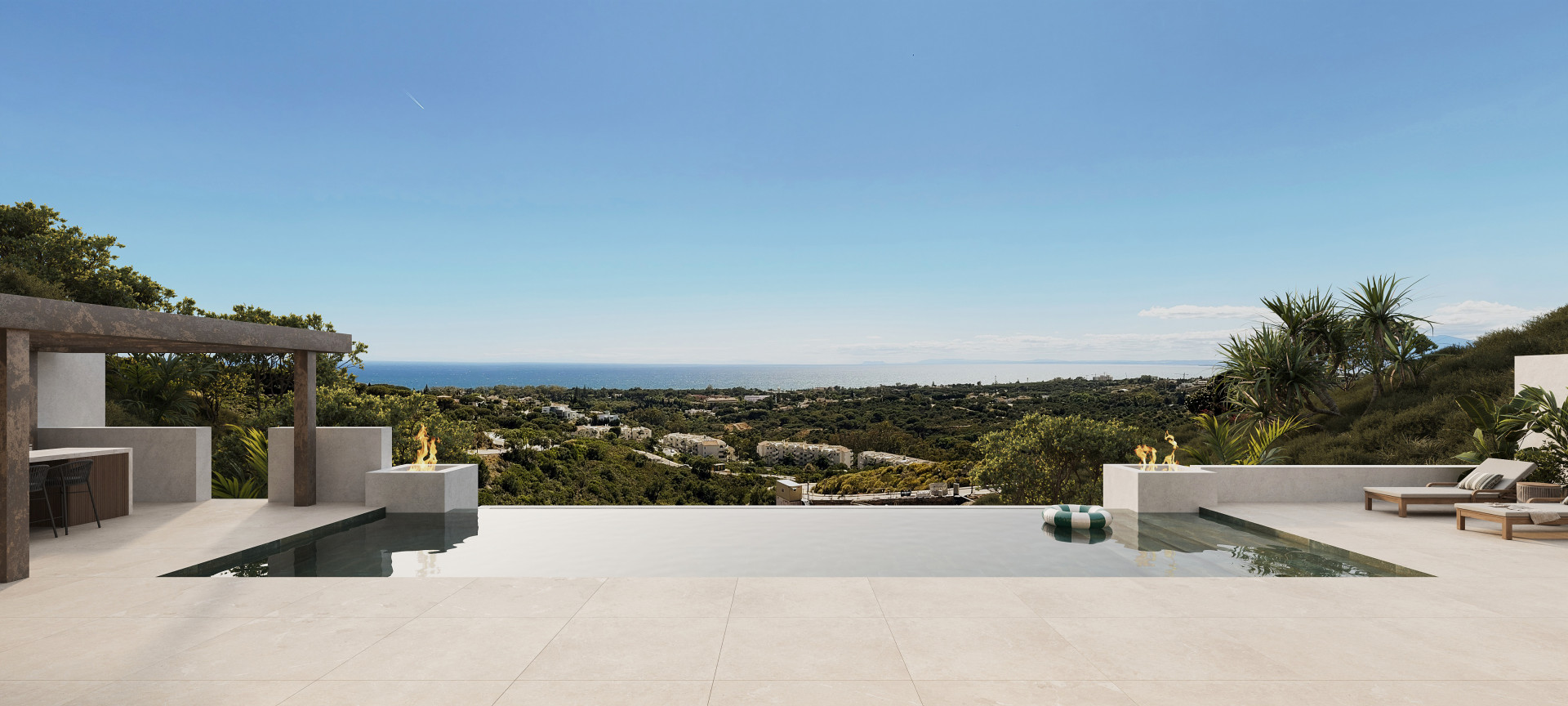 Architektonisches Meisterwerk mit Meerblick in Elviria