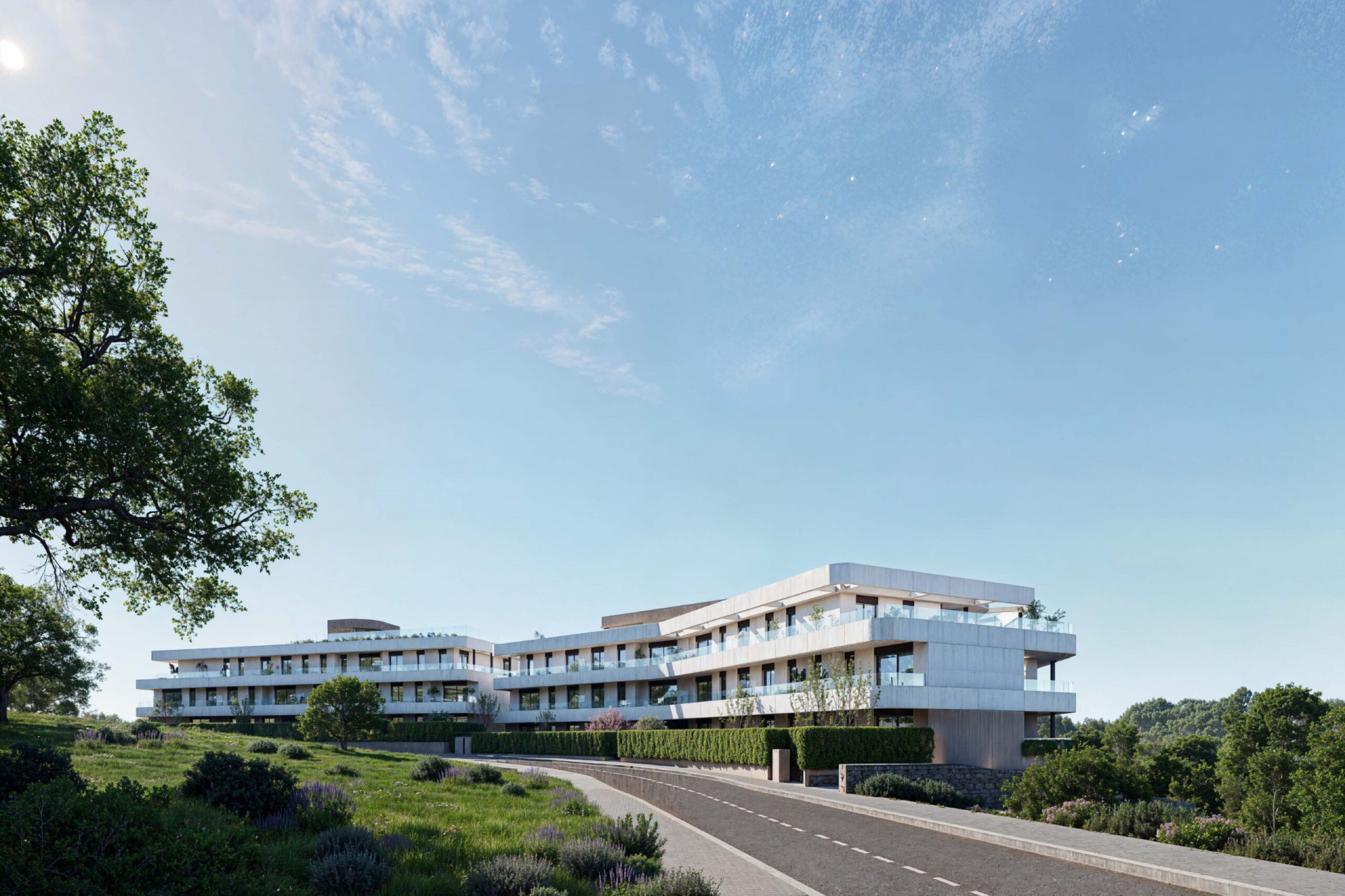 Exklusives Wohnen, wo Golf und mediterraner Lifestyle verschmelzen