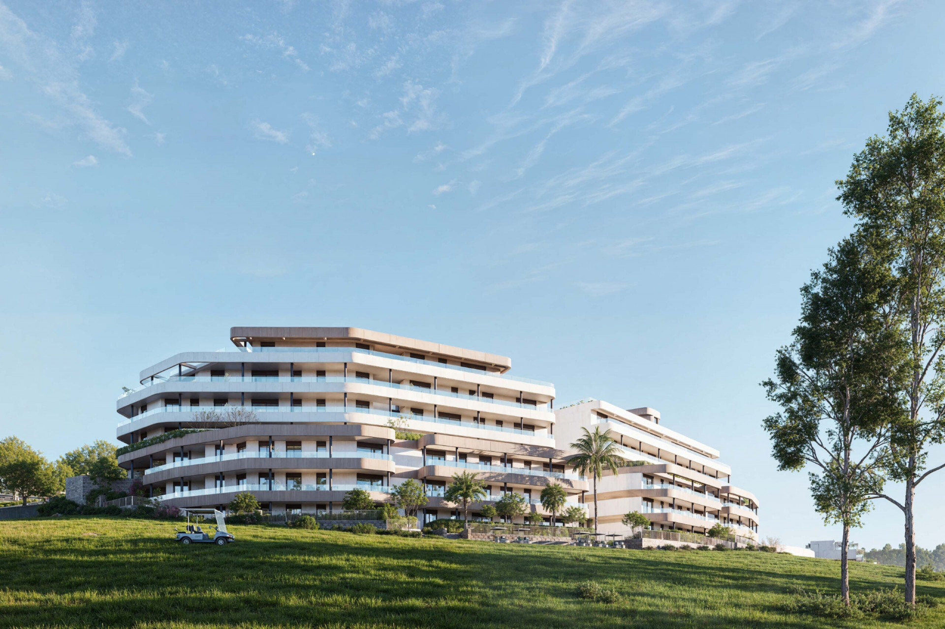 Exklusives Wohnen, wo Golf und mediterraner Lifestyle verschmelzen