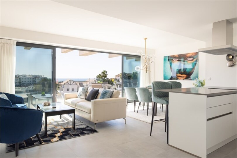 Langzeitvermietung – Stilvolles Apartment mit Meerblick in Oasis 325